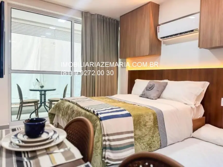 Foto 2 de Apartamento com 1 quarto à venda, 22m2 em Porto de Galinhas, Ipojuca - PE
