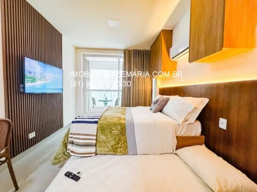 Foto 4 de Apartamento com 1 quarto à venda, 22m2 em Porto de Galinhas, Ipojuca - PE