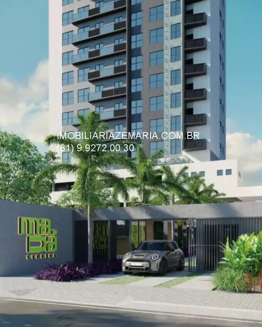 Foto 1 de Apartamento com 1 quarto à venda, 26m2 em Madalena, Recife - PE