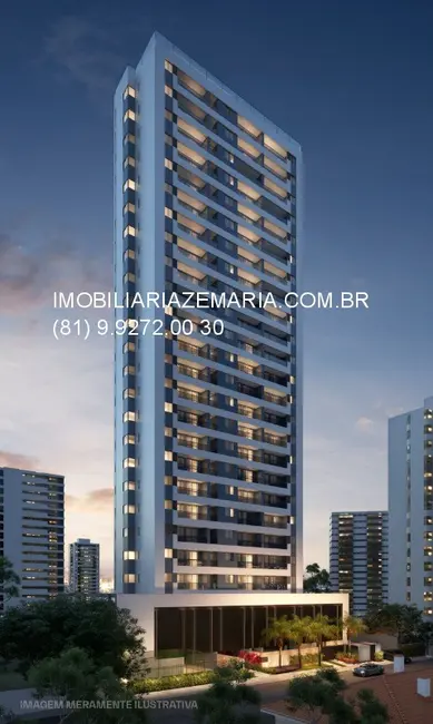 Foto 1 de Apartamento com 3 quartos à venda, 83m2 em Rosarinho, Recife - PE