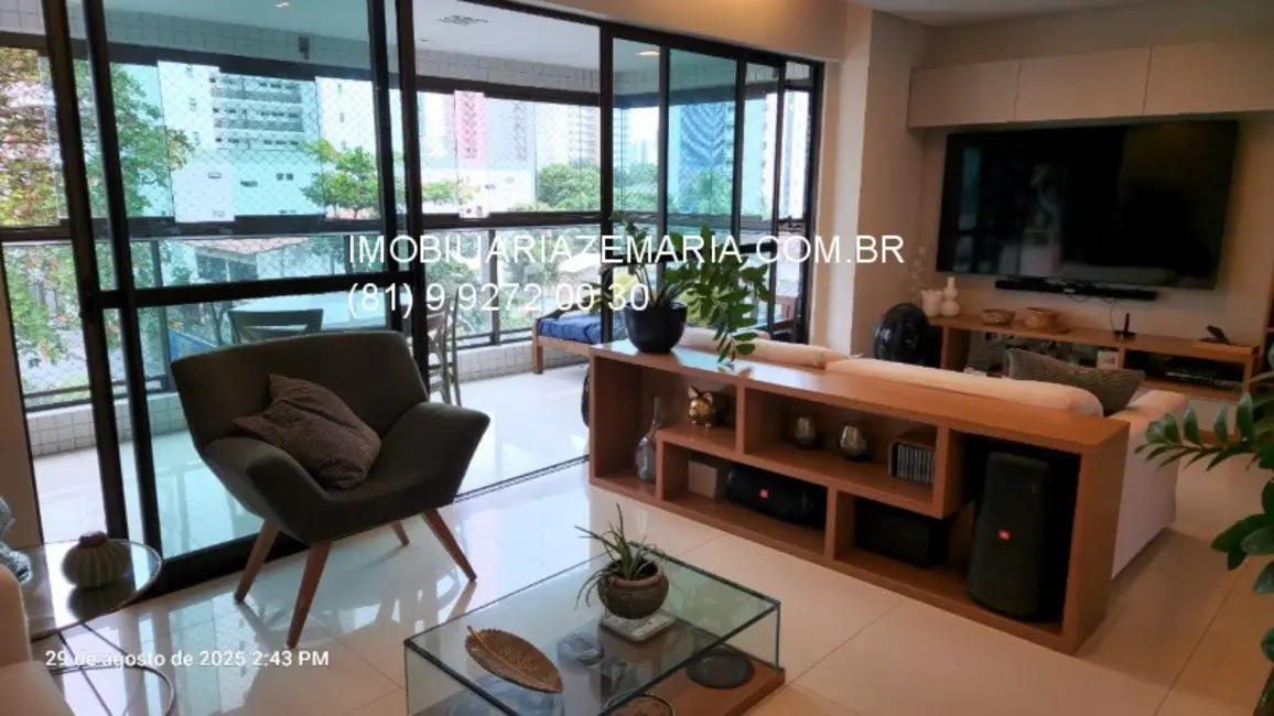 Foto 7 de Apartamento com 4 quartos à venda, 153m2 em Madalena, Recife - PE