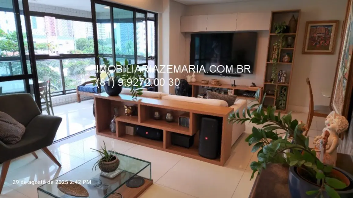 Foto 8 de Apartamento com 4 quartos à venda, 153m2 em Madalena, Recife - PE