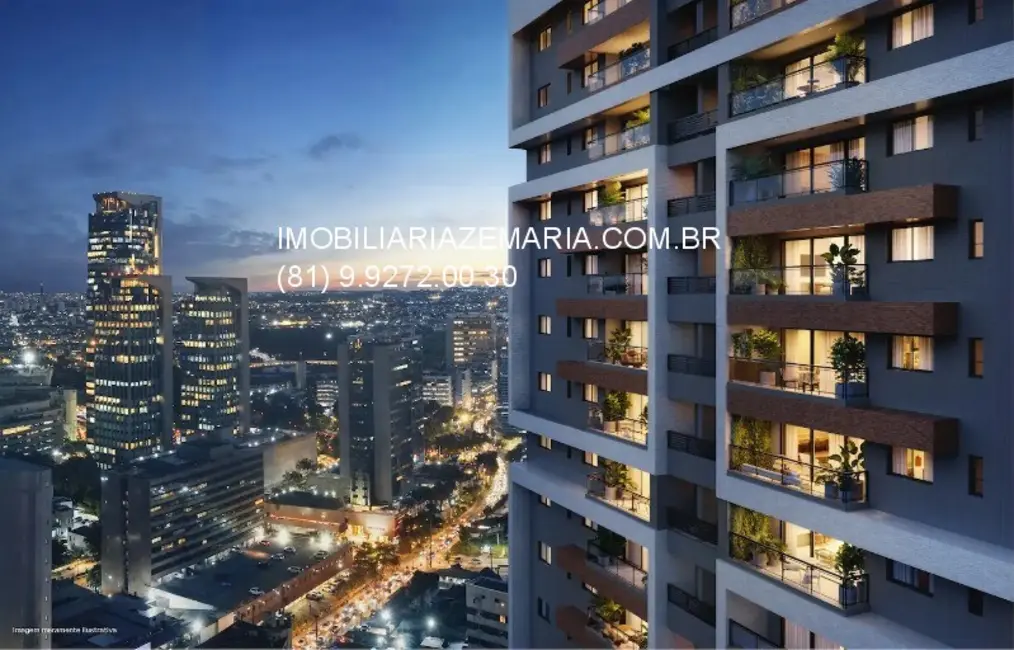 Foto 2 de Apartamento com 3 quartos à venda, 97m2 em Ilha do Leite, Recife - PE