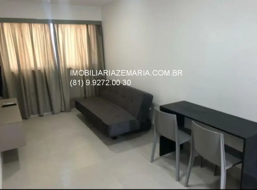 Foto 3 de Apartamento com 1 quarto para alugar, 54m2 em Ilha do Leite, Recife - PE
