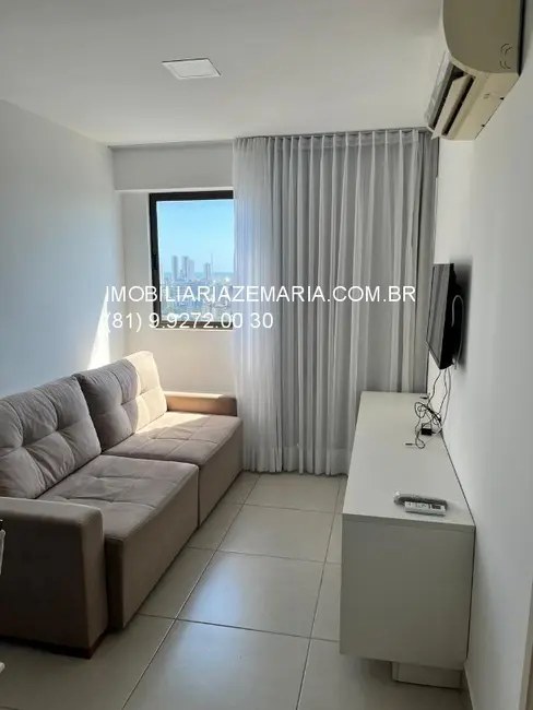 Foto 5 de Apartamento com 1 quarto para alugar, 33m2 em Ilha do Leite, Recife - PE