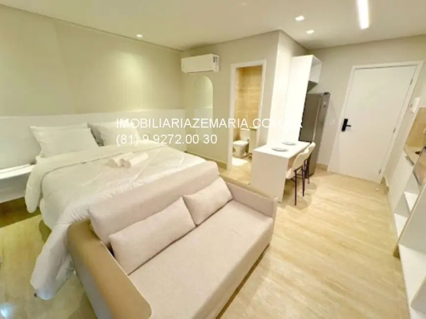 Foto 9 de Apartamento com 1 quarto à venda, 27m2 em Madalena, Recife - PE