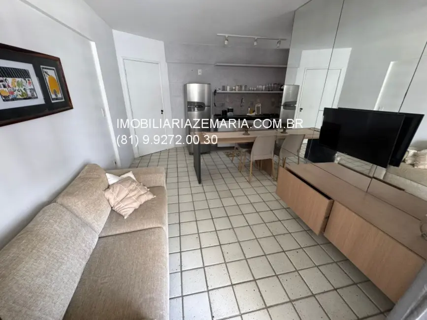 Foto 2 de Apartamento com 1 quarto à venda, 30m2 em Pina, Recife - PE