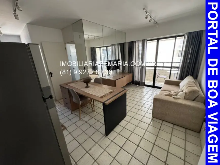 Foto 1 de Apartamento com 1 quarto à venda, 30m2 em Pina, Recife - PE
