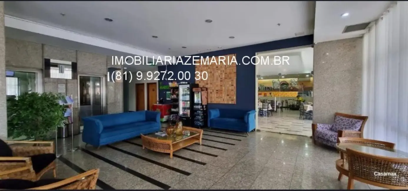 Foto 2 de Apartamento com 1 quarto à venda, 44m2 em Ilha do Leite, Recife - PE