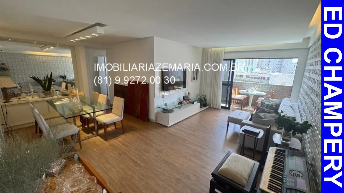 Foto 1 de Apartamento com 3 quartos à venda, 113m2 em Graças, Recife - PE