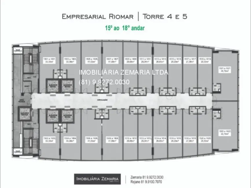 Foto 9 de Sala Comercial com 2 quartos à venda e para alugar, 630m2 em Pina, Recife - PE