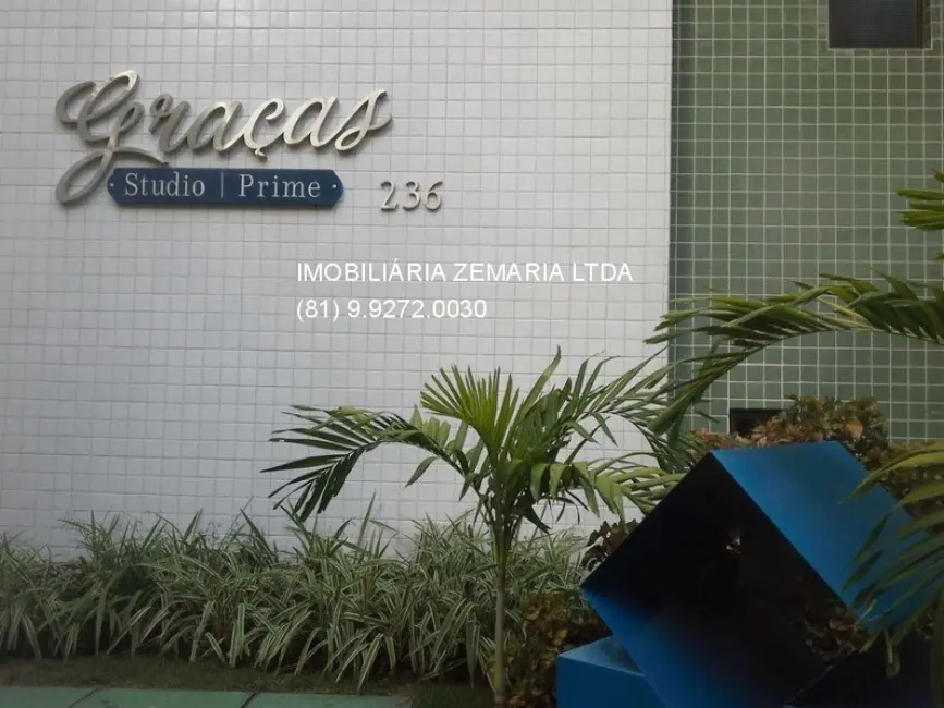 Foto 6 de Apartamento com 1 quarto à venda, 34m2 em Graças, Recife - PE