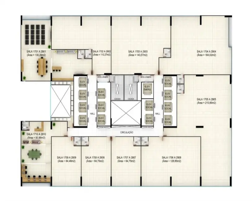 Sala Comercial à venda, 1180m2 em Boa Viagem, Recife - PE - imagem 7 Foto 7 de Sala Comercial à venda, 1180m2 em Boa Viagem, Recife - PE