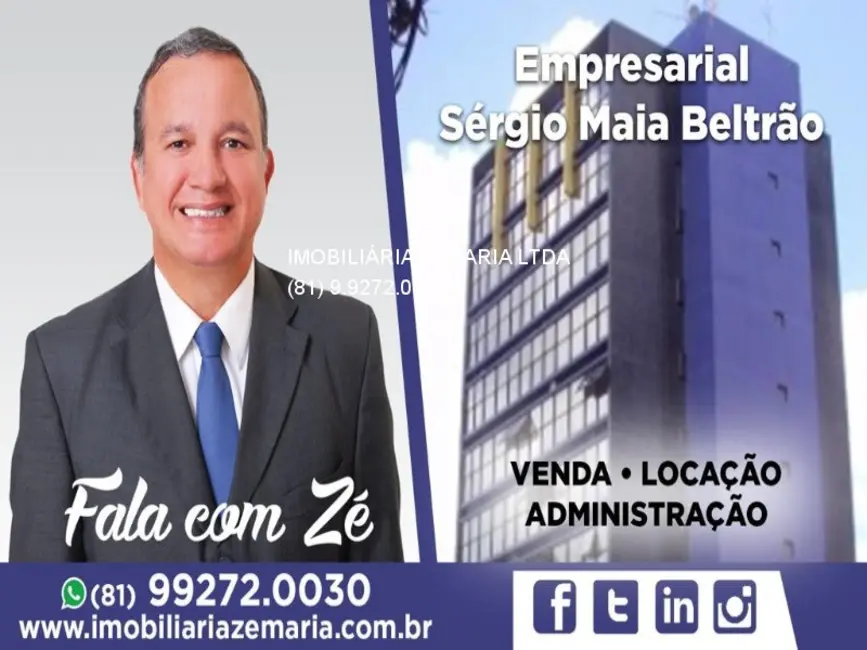 Foto 1 de Sala Comercial com 3 quartos à venda, 25m2 em Ilha do Leite, Recife - PE