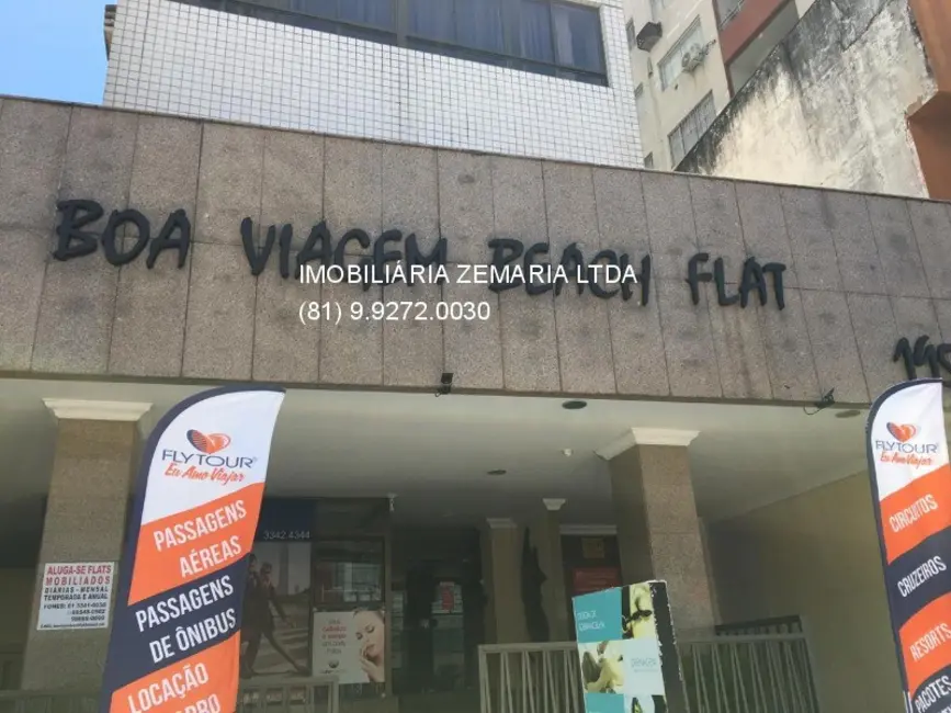 Apartamento com 1 quarto à venda, 43m2 em Boa Viagem, Recife - PE - imagem 1 Foto 1 de Apartamento com 1 quarto à venda, 43m2 em Boa Viagem, Recife - PE