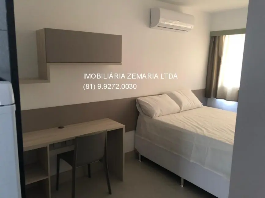 Foto 3 de Apartamento com 1 quarto à venda, 33m2 em Ilha do Leite, Recife - PE