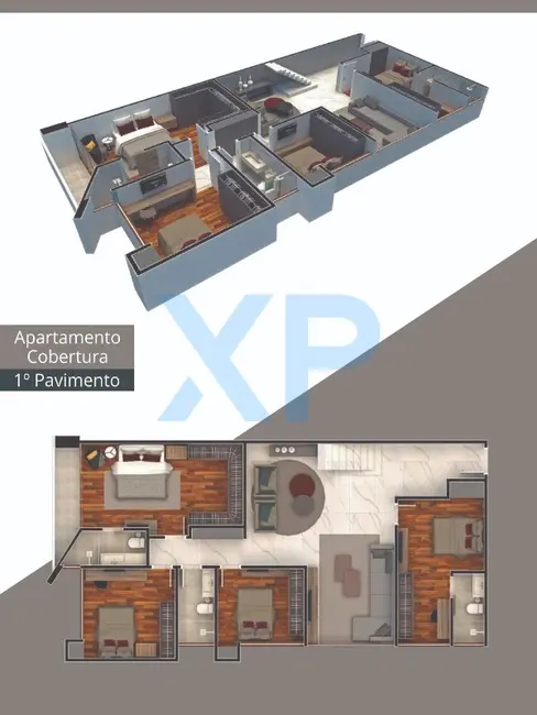 Foto 5 de Apartamento com 4 quartos à venda, 230m2 em Sidil, Divinopolis - MG