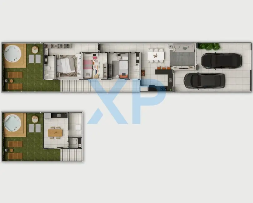 Casa com 3 quartos à venda, 110m2 em Belvedere, Divinopolis - MG - imagem 4 Foto 4 de Casa com 3 quartos à venda, 110m2 em Belvedere, Divinopolis - MG