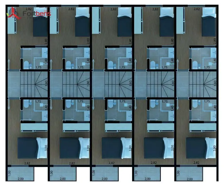 Foto 5 de Sobrado com 2 quartos à venda, 70m2 em Estância Lago Azul, Franco Da Rocha - SP