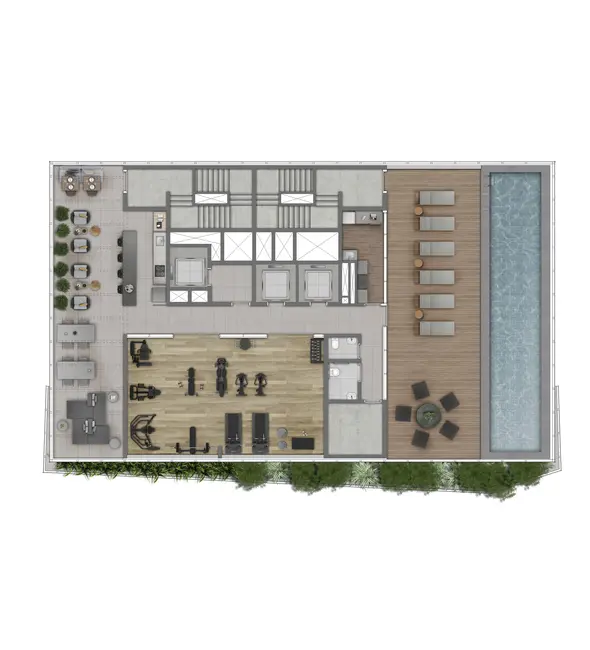 Kitnet com 1 quarto à venda, 46m2 em Vila Olímpia, São Paulo - SP - imagem 7 Foto 7 de Kitnet com 1 quarto à venda, 46m2 em Vila Olímpia, São Paulo - SP