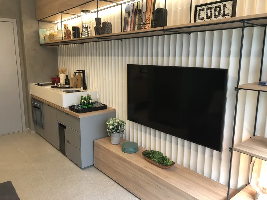 Apartamento com 1 quarto à venda, 25m2 em Campo Belo, São Paulo - SP - imagem 7 Foto 7 de Apartamento com 1 quarto à venda, 25m2 em Campo Belo, São Paulo - SP