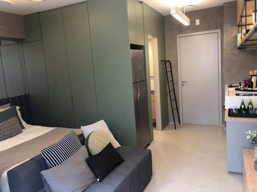 Apartamento com 1 quarto à venda, 25m2 em Campo Belo, São Paulo - SP - imagem 6 Foto 6 de Apartamento com 1 quarto à venda, 25m2 em Campo Belo, São Paulo - SP