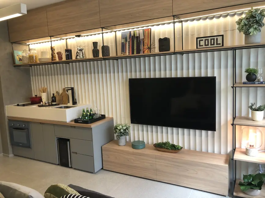 Apartamento com 1 quarto à venda, 25m2 em Campo Belo, São Paulo - SP - imagem 3 Foto 3 de Apartamento com 1 quarto à venda, 25m2 em Campo Belo, São Paulo - SP