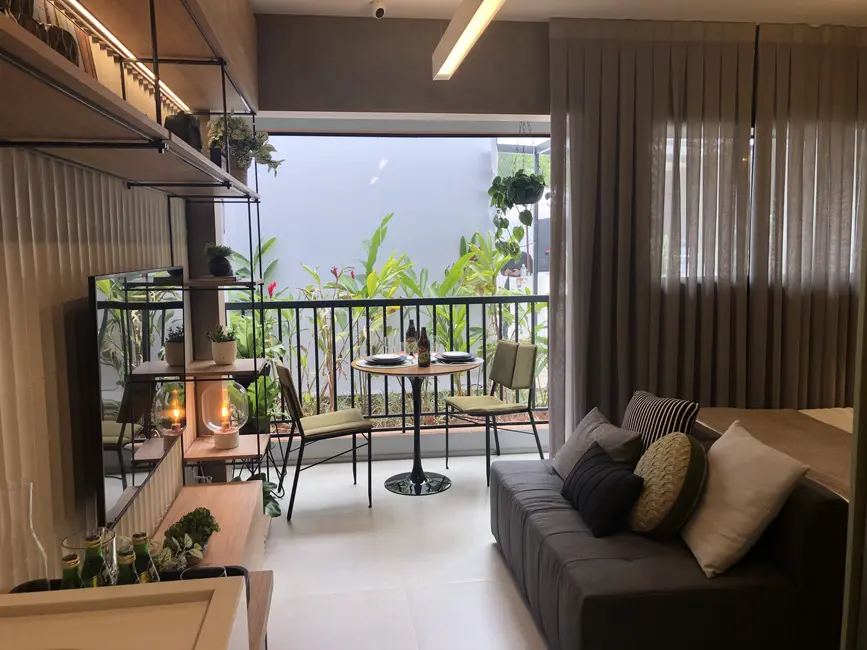 Apartamento com 1 quarto à venda, 25m2 em Campo Belo, São Paulo - SP - imagem 2 Foto 2 de Apartamento com 1 quarto à venda, 25m2 em Campo Belo, São Paulo - SP