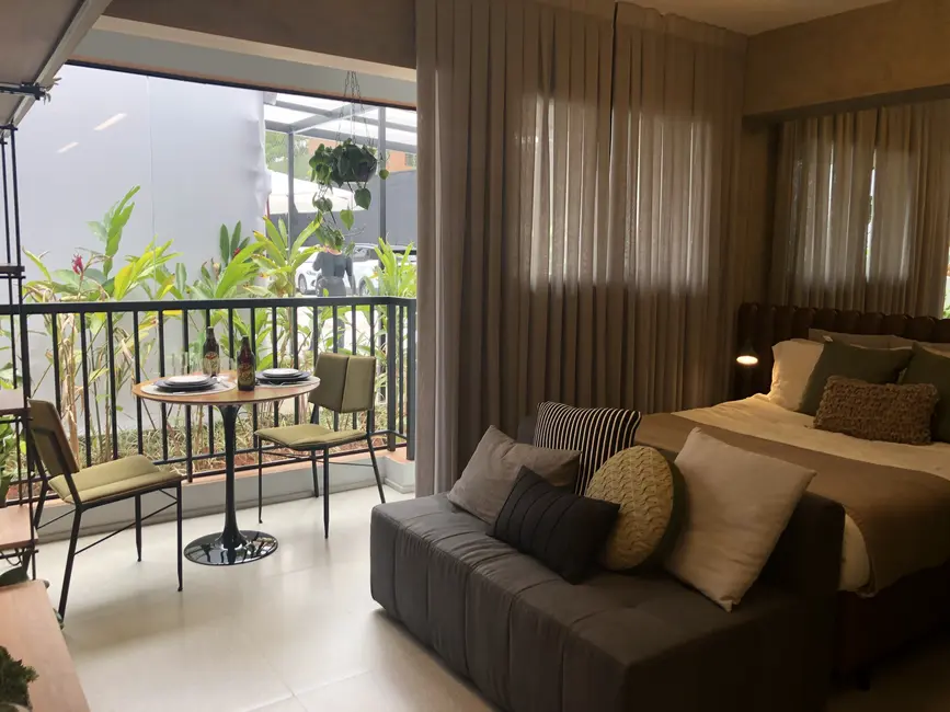 Apartamento com 1 quarto à venda, 25m2 em Campo Belo, São Paulo - SP - imagem 1 Foto 1 de Apartamento com 1 quarto à venda, 25m2 em Campo Belo, São Paulo - SP