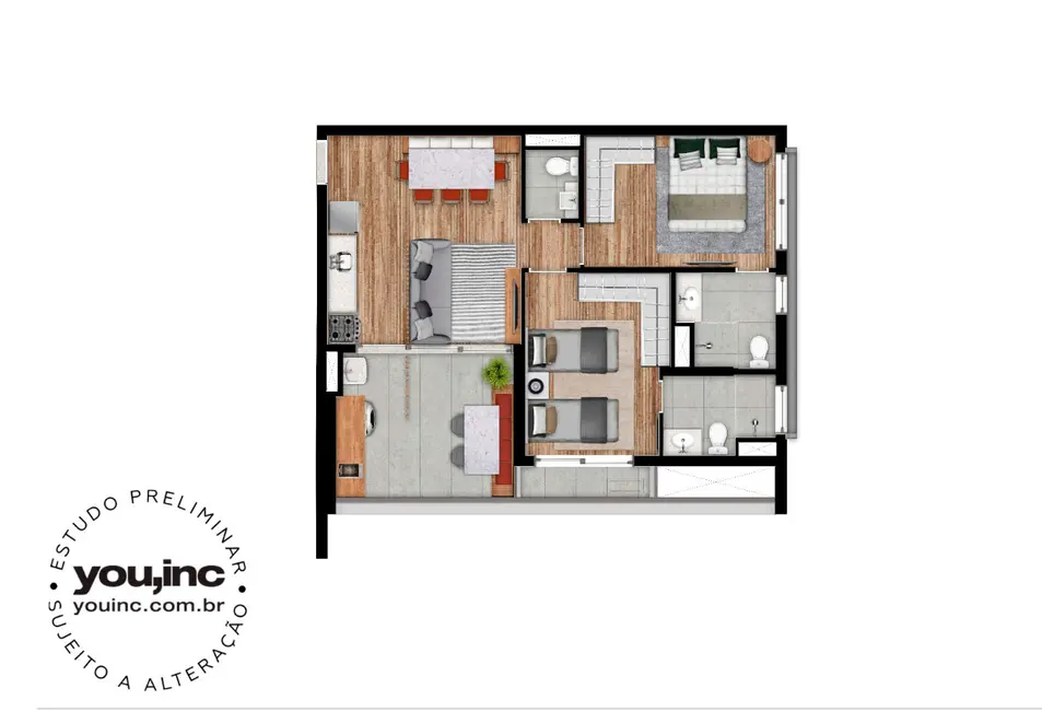 Foto 5 de Apartamento com 3 quartos à venda, 99m2 em Vila Mariana, São Paulo - SP