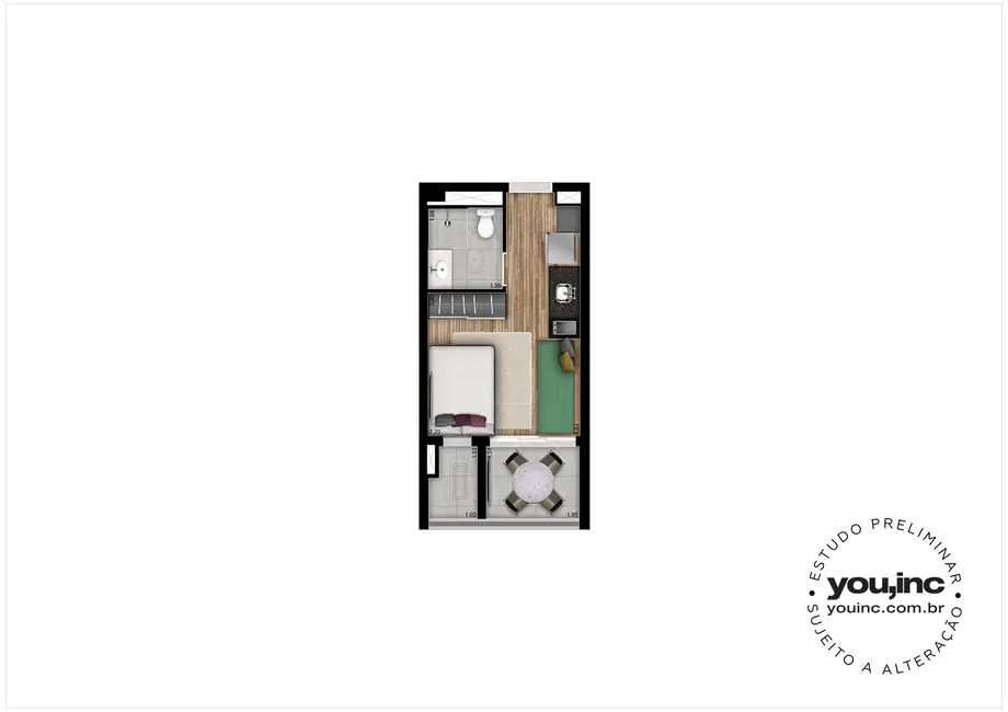 Foto 1 de Apartamento com 2 quartos à venda, 57m2 em Saúde, São Paulo - SP