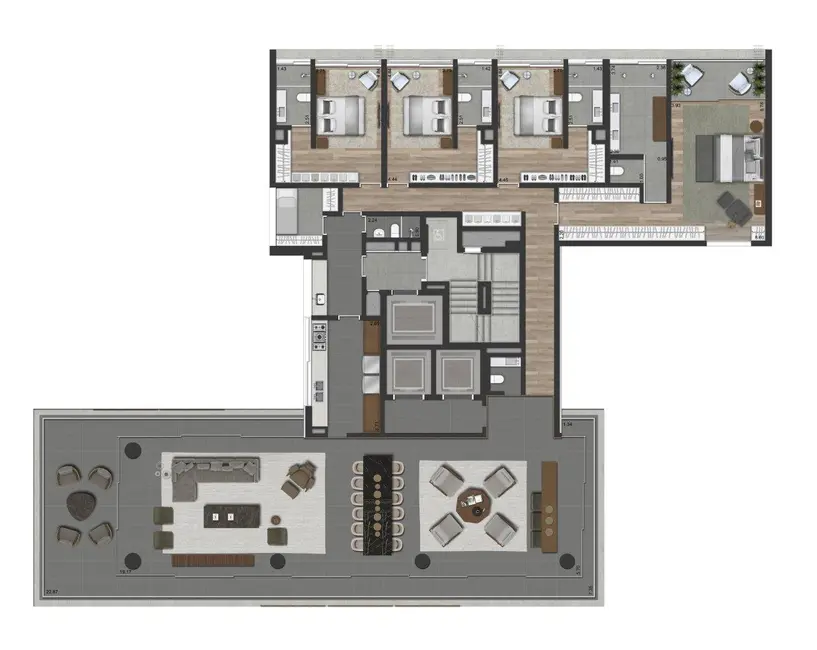 Foto 2 de Apartamento com 3 quartos à venda, 403m2 em Jardim Paulista, São Paulo - SP