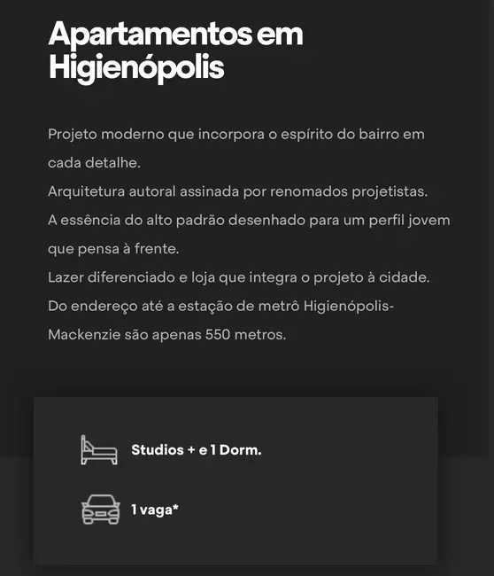 Apartamento com 1 quarto à venda, 36m2 em Higienópolis, São Paulo - SP - imagem 6 Foto 6 de Apartamento com 1 quarto à venda, 36m2 em Higienópolis, São Paulo - SP