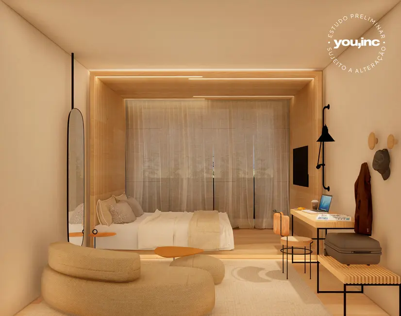 Foto 1 de Apartamento com 1 quarto à venda, 24m2 em Jardim Paulista, São Paulo - SP