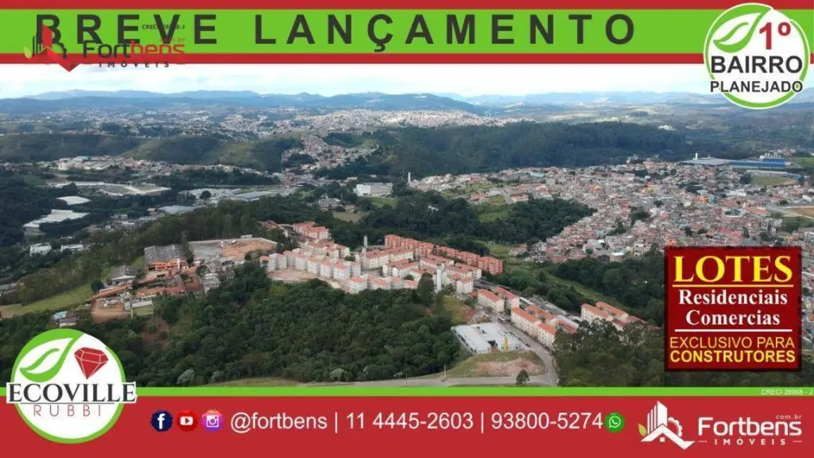 Foto 9 de Terreno / Lote à venda, 255m2 em Chácaras Bom Tempo, Franco Da Rocha - SP