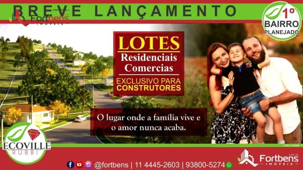 Foto 1 de Terreno / Lote à venda, 255m2 em Chácaras Bom Tempo, Franco Da Rocha - SP