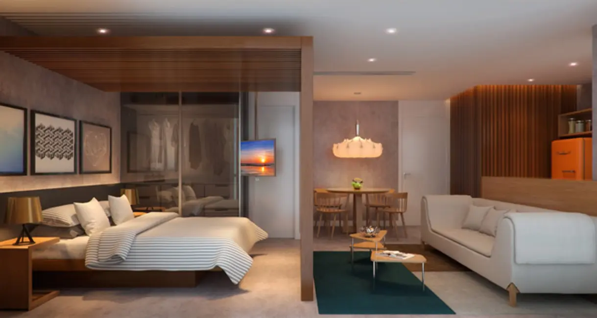 Apartamento com 1 quarto à venda, 30m2 em Pinheiros, São Paulo - SP - imagem 2 Foto 2 de Apartamento com 1 quarto à venda, 30m2 em Pinheiros, São Paulo - SP