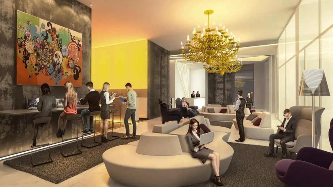 Apartamento com 1 quarto à venda, 57m2 em Vila Olímpia, São Paulo - SP - imagem 8 Foto 8 de Apartamento com 1 quarto à venda, 57m2 em Vila Olímpia, São Paulo - SP