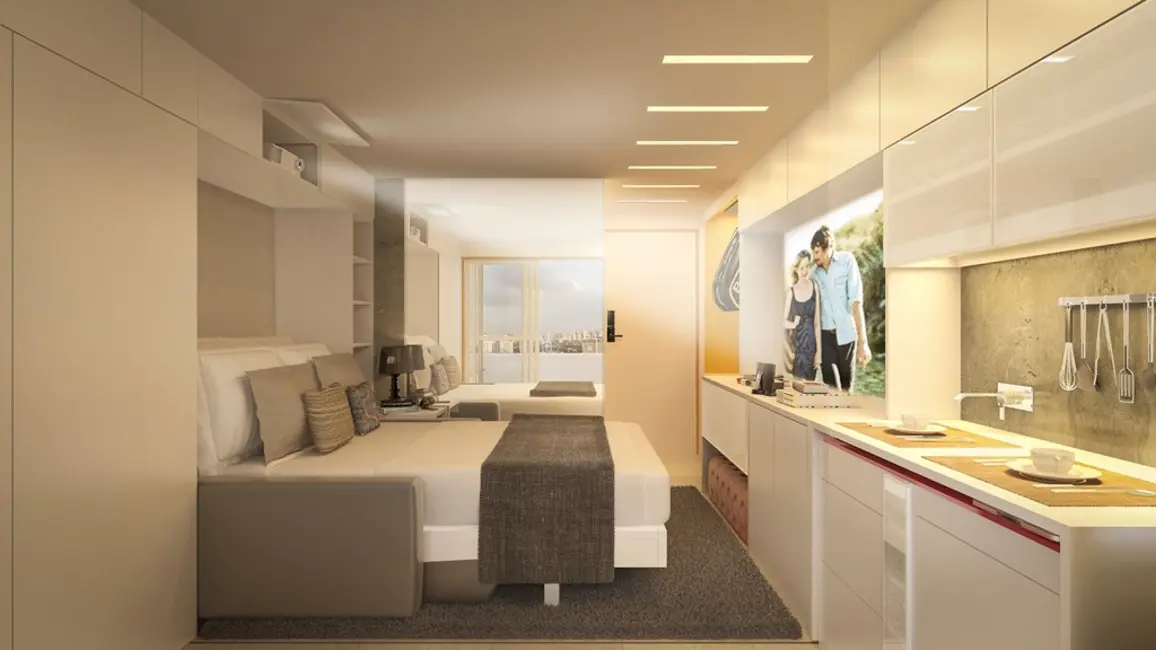 Apartamento com 1 quarto à venda, 57m2 em Vila Olímpia, São Paulo - SP - imagem 4 Foto 4 de Apartamento com 1 quarto à venda, 57m2 em Vila Olímpia, São Paulo - SP