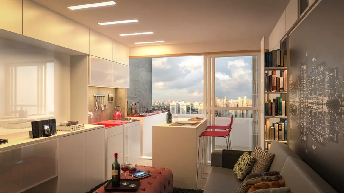 Apartamento com 1 quarto à venda, 57m2 em Vila Olímpia, São Paulo - SP - imagem 3 Foto 3 de Apartamento com 1 quarto à venda, 57m2 em Vila Olímpia, São Paulo - SP