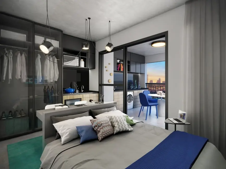 Foto 3 de Kitnet com 1 quarto à venda, 33m2 em Bom Retiro, São Paulo - SP