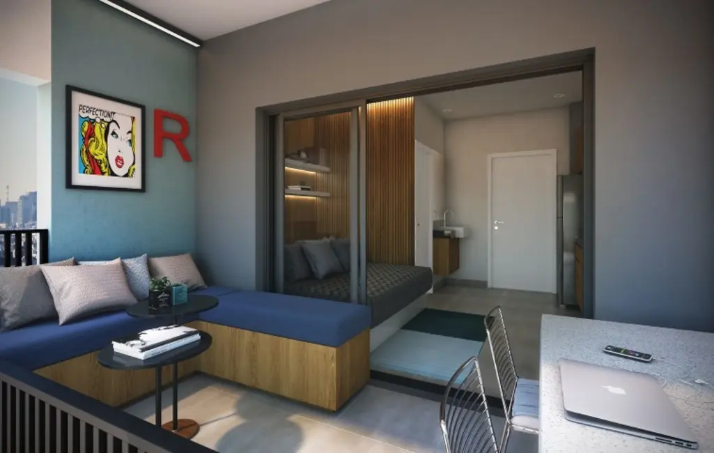 Foto 5 de Kitnet com 1 quarto à venda, 16m2 em Liberdade, São Paulo - SP