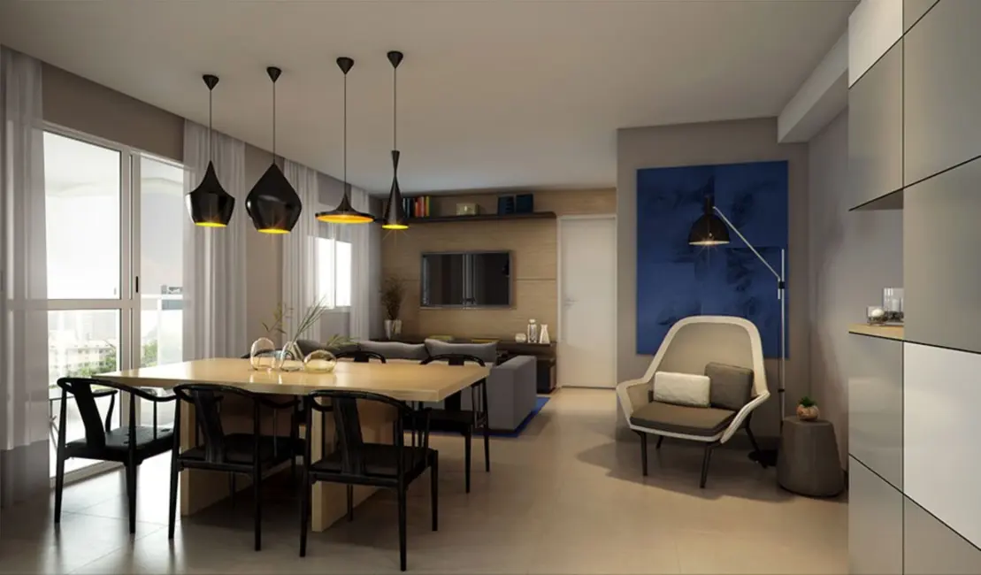 Foto 4 de Apartamento com 2 quartos à venda, 61m2 em Parque Santa Cecília, São Paulo - SP