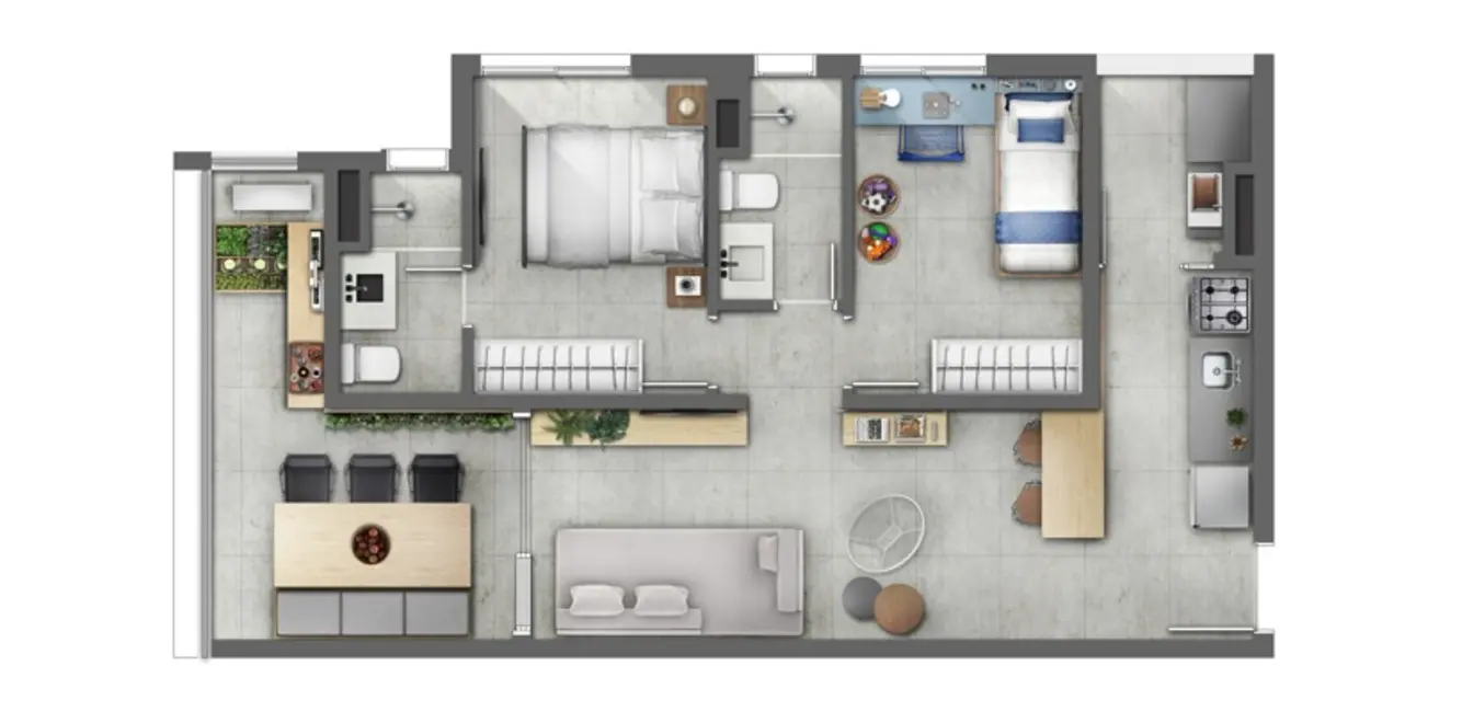 Foto 4 de Apartamento com 2 quartos à venda, 67m2 em Vila Mariana, São Paulo - SP