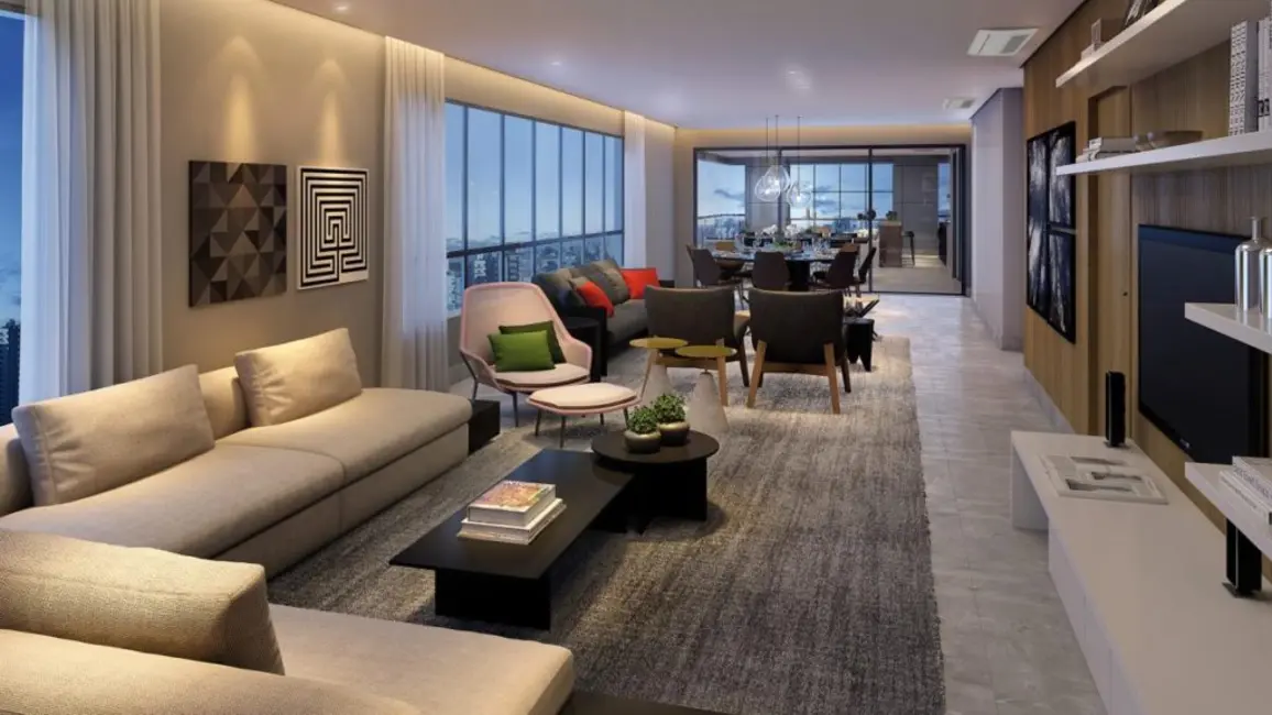 Apartamento com 4 quartos à venda, 337m2 em Tatuapé, São Paulo - SP - imagem 3 Foto 3 de Apartamento com 4 quartos à venda, 337m2 em Tatuapé, São Paulo - SP