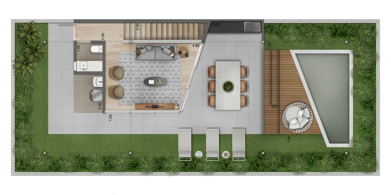 Apartamento com 3 quartos à venda, 151m2 em Jardim das Bandeiras, São Paulo - SP - imagem 3 Foto 3 de Apartamento com 3 quartos à venda, 151m2 em Jardim das Bandeiras, São Paulo - SP