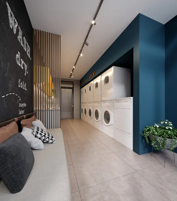 Apartamento com 1 quarto à venda, 43m2 em Campo Belo, São Paulo - SP - imagem 8 Foto 8 de Apartamento com 1 quarto à venda, 43m2 em Campo Belo, São Paulo - SP