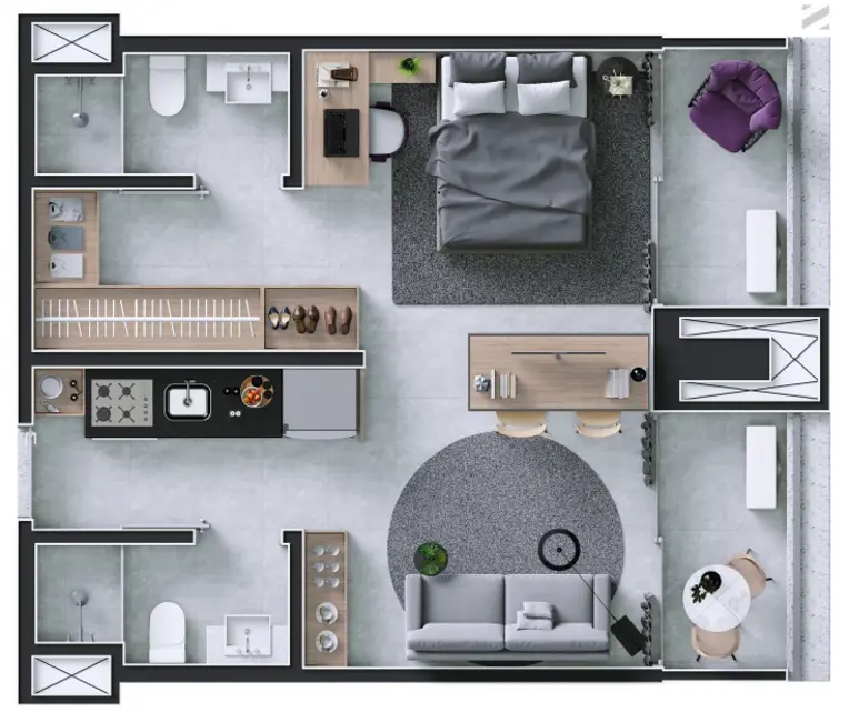 Foto 8 de Kitnet com 1 quarto à venda, 20m2 em Vila Gomes Cardim, São Paulo - SP