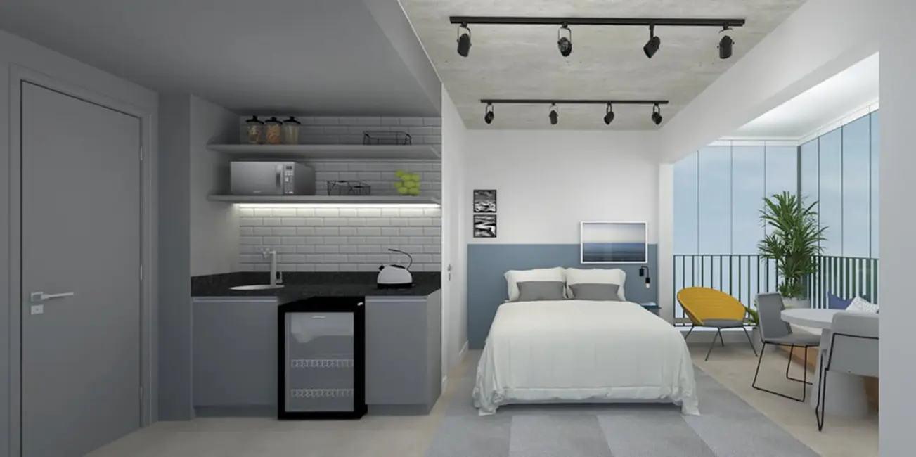 Kitnet com 1 quarto à venda, 29m2 em Vila Nova Conceição, São Paulo - SP - imagem 7 Foto 7 de Kitnet com 1 quarto à venda, 29m2 em Vila Nova Conceição, São Paulo - SP
