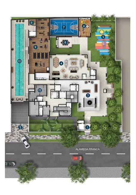 Foto 6 de Apartamento com 3 quartos à venda, 208m2 em Jardim Paulista, São Paulo - SP